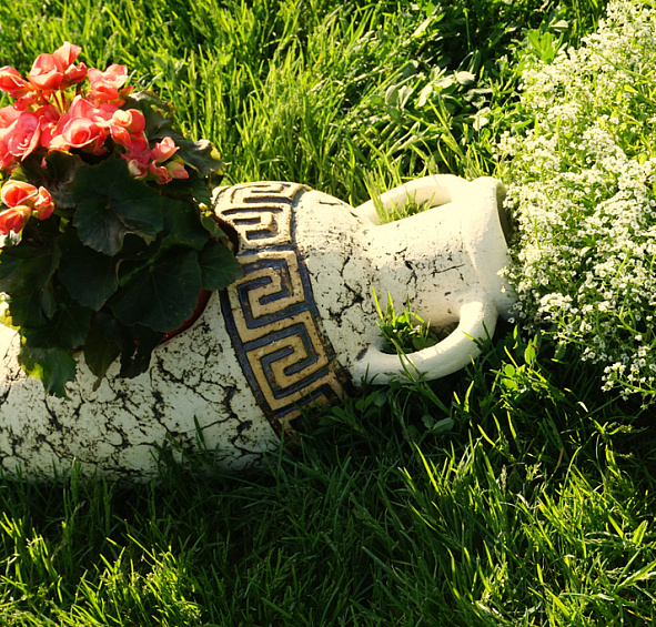 Шамот Амфора острая Меандр 