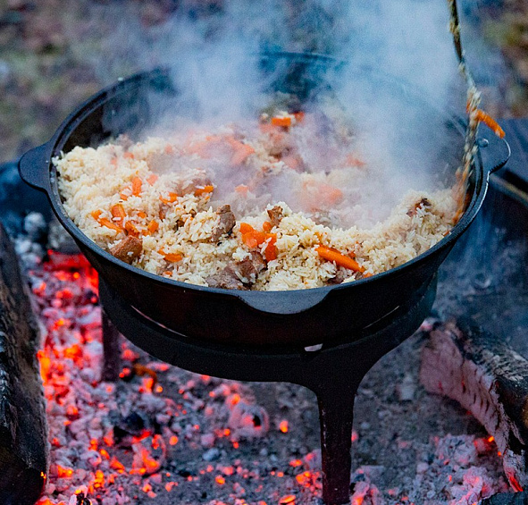 Казан чугунный Concretika 8л/12л 