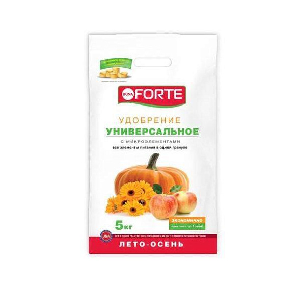 Универсальное удобрение с микроэлементами, Bona Forte