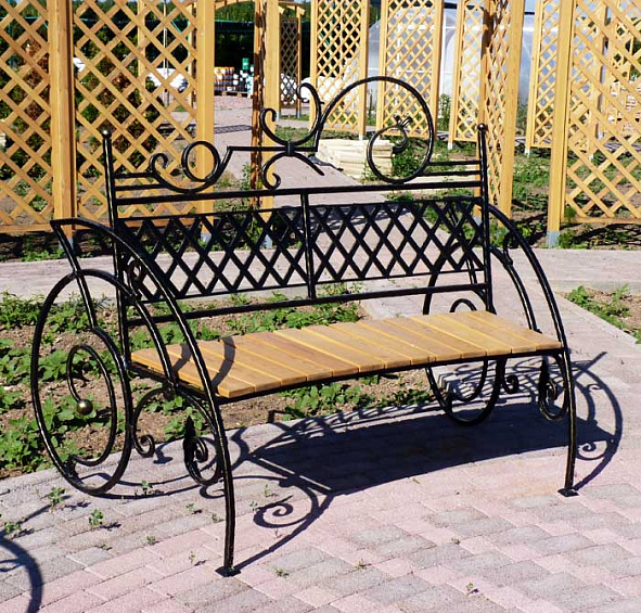 Скамейка кованная 1,4 м