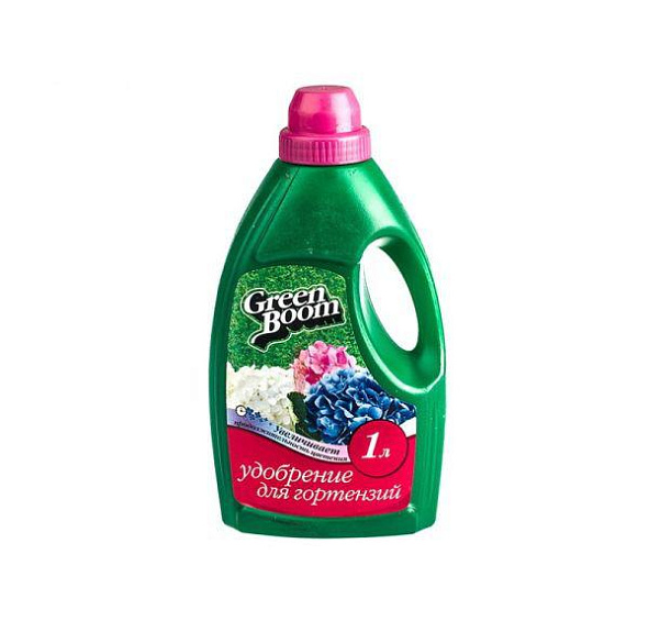 Удобрение цветочное минеральное жидкое Робин Грин для Гортензий 1л