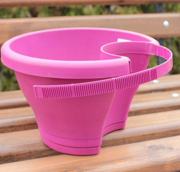 Кашпо для водосточных труб 24*15 см 3л