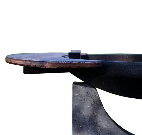 Столешница для чаши Concretika 80см