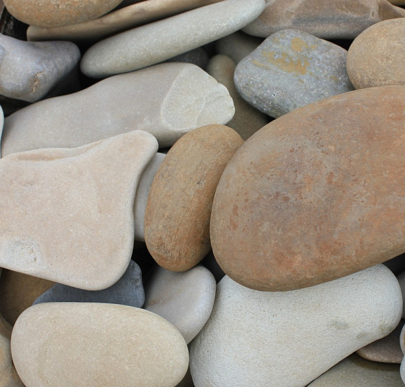 Галька природная Мозаичная (50кг)	