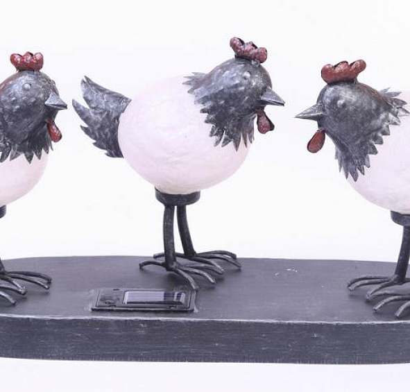 Светильник декоративный Globo Solar Курочки 33352